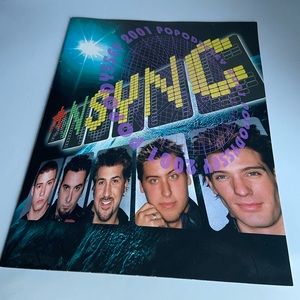 Nsync Popodyssey 2001 Tour Book